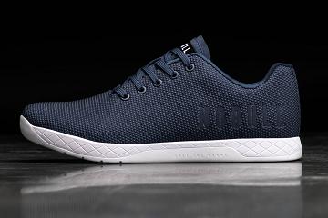 Men's Nobull Navy Trainers Navy | SG R2282V